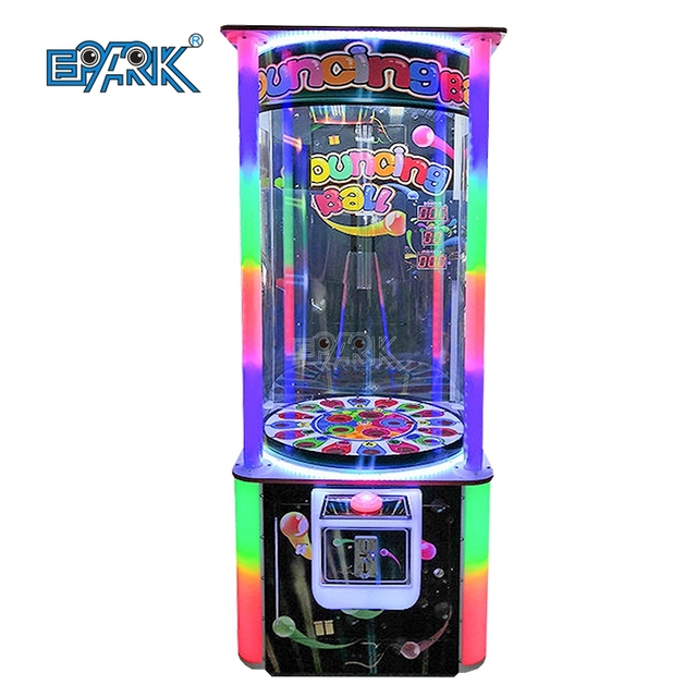 Coin Operated Drop Kids Throwing Ball Turntball Redemption Prize Arcade Bowling Lottery Game Machine