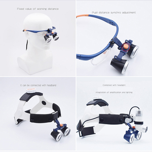 Type de monture de lunettes Loupes chirurgicales réglables dentaires de chirurgie générale 2.5X/3.5X Lunettes de microchirurgie - Product Image 3