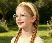 Personnalisation, design tendance, lunettes en acétate pour enfants, lunettes de prescription durables pour enfants, montures et verres optiques OEM/ODM