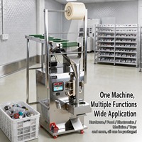 Machine d'emballage semi-automatique à alimentation manuelle avec convoyeur pour produits irréguliers, jouets, blocs de construction, vis