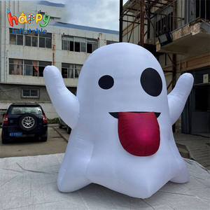 Modelo de Fantasma Inflable Gigante Blanco para Decoración de Halloween al Aire Libre, Accesorio para Fiestas de Casas Encantadas - Product Image 3
