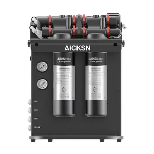 Aicksn MH-RO100G 3-stufiger Wasserfilter mit Tank und Wasserhahn Umkehrosmosen-Filtersystem Reiniger