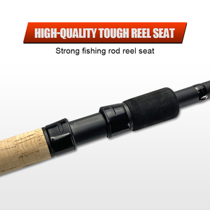 Canna da Pesca Feeder in Fibra di Carbonio Pura Leggera 3,9m per Pesca di Gamberi e Carpe in Lago/Fiume/Margine con Porta Mulinello Fuji - Product Image 4
