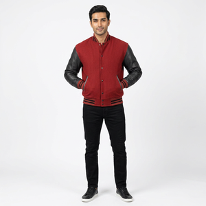 Veste de baseball universitaire pour hommes de haute qualité et confortable, meilleur design, veste de baseball universitaire professionnelle pour hommes - Product Image 1
