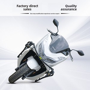 Nuevo Parachoques Modificado para Scooter Compatible con el Modelo PCX160 007, Silenciador, Barra Protectora de Acero al Carbono, Parachoques Delanteros/Traseros Reforzados - Product Image 4