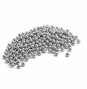 Billes de broyage en acier inoxydable 304 à prix <span class=keywords><strong>d</strong></span>'usine, granulométrie abrasive 0,1-2,0, dureté 400-500 pour le sablage des métaux - Product Image 1