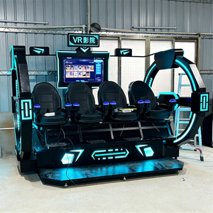 Factory Direct Simulador de 4 plazas 9D VR <span class=keywords><strong>PC</strong></span> duradera Uso doméstico en interiores Juego de películas de realidad virtual Metal duradero para parques temáticos - Product Image 5