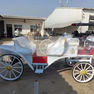 Carruaje de Caballos de Madera para Turismo en EE. UU. / Carruaje de Caballos para Bodas / Carruaje Clásico de Caballos para Turismo - Product Image 3