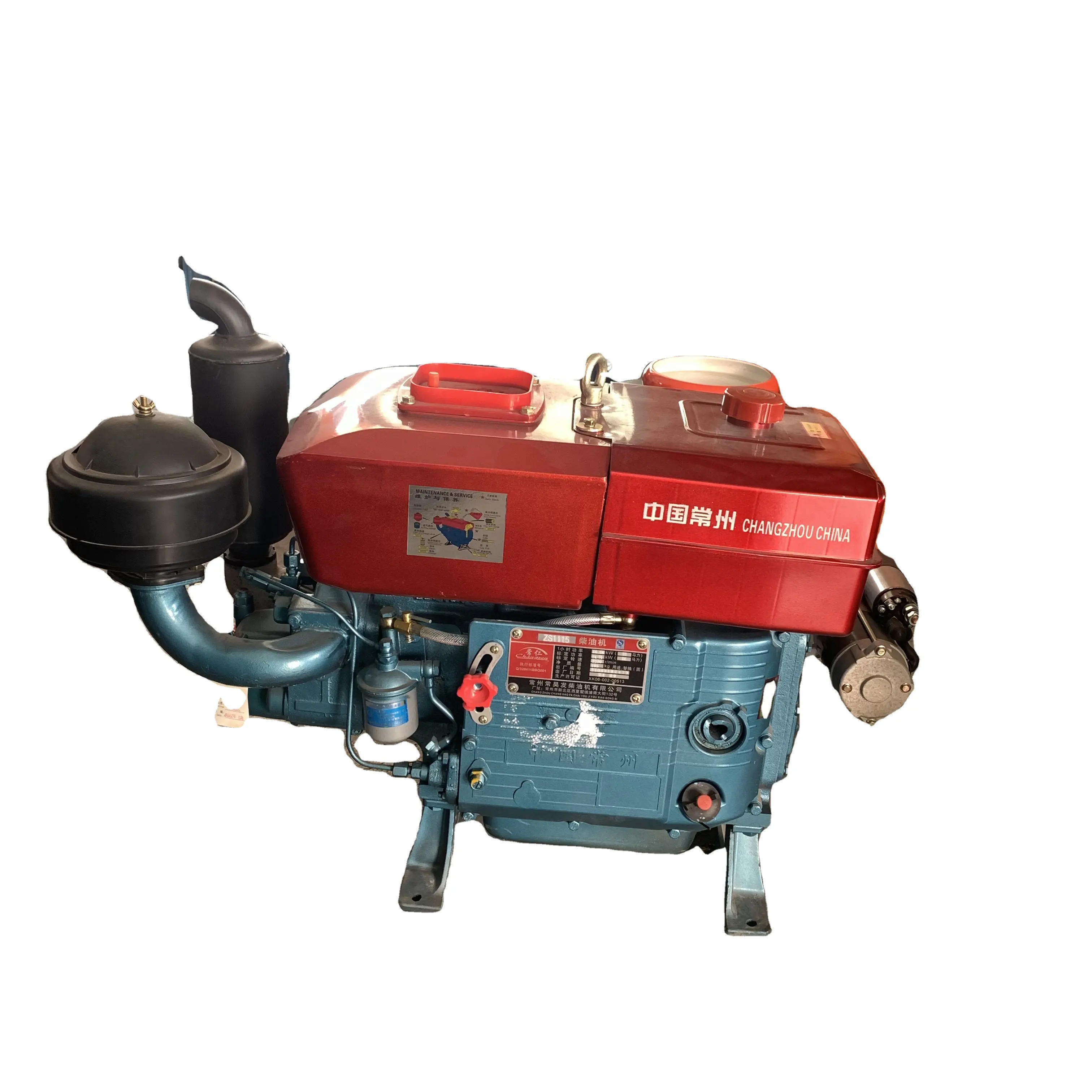 Scheepsdieselmotor Met Hekaandrijving Standheizung Diesel Zeer Kleine Dieselmotor
