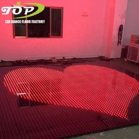 Autocollants de mariage personnalisés p10 led, adhésif vidéo pour sol de danse