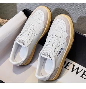 Zapatillas de Skate Clásicas Retro <span class=keywords><strong>Ennis</strong></span>, Calzado de Cuero Genuino para Caminar, Zapatillas Antideslizantes, Zapatillas Deportivas Casuales Blancas para Hombre - Product Image 1