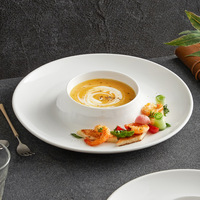 Service de table de luxe en porcelaine style nordique 2026 – Assiettes en céramique blanches