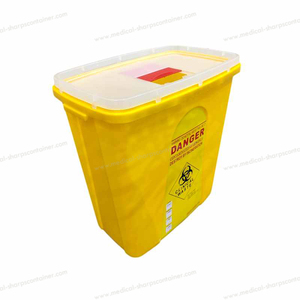 Y Tế Dùng Một Lần 23L Biohazard <span class=keywords><strong>Sharps</strong></span> <span class=keywords><strong>Container</strong></span> Lớn 510K 6 Gallon - Product Image 1