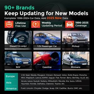 Outil de diagnostic automobile professionnel BMW, scanner OBD2 CRP123X, analyseur de moteur avec mise à jour gratuite à vie pour une compatibilité universelle - Product Image 4