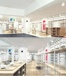 Kính gỗ truy cập Tủ giá thiết kế nội thất Kính mát hiển thị Khay kính hiển thị tủ kính hiển thị trường hợp - Product Image 5