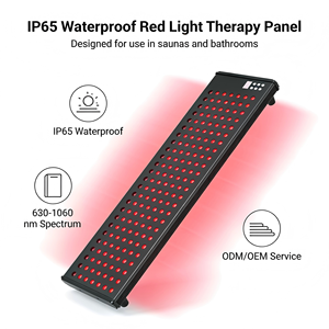 Panneau de luminothérapie rouge étanche IP65 pour sauna, 630nm 660nm 810nm 830nm 850nm 940nm 1060nm, pour sauna et usage domestique - Product Image 3