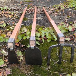 Outil manuel de jardinage en acier au carbone de qualité industrielle pour bricolage manche en bois pour jardinage en plein air efficace - Product Image 1