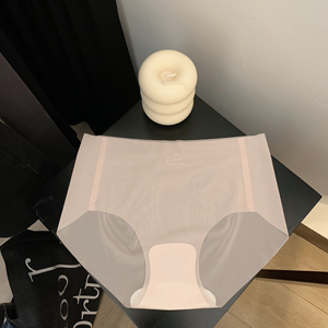 Braguitas 3D Peach Hip sin costuras de seda helada para <span class=keywords><strong>mujer</strong></span>, finas, con sensación de segunda piel, para yoga, entrenamiento, verano - Product Image 3
