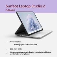 Microsoft Surface Laptop Studio 2 Ordinateur portable professionnel avec écran tactile, clavier anglais, nouvelle marque, portable, RTX4060