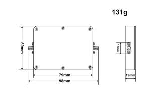 2026 linear10W bidirectional power amplifier 2.4G/5.8G UAV WIFI Range extender MODULE - Product Image 6