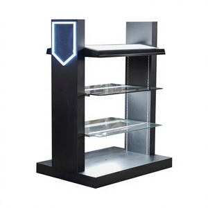 ADONG Présentoir pour ordinateur portable en verre en bois | Solutions de rack de magasin réglables | OEM Vietnam Factory A40 - Product Image 1