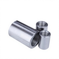 New National Standard JQS Grade IV Steel Rebar Coupler Straight-threaded 25/28/32mm Upset-end Male Female Threads Variable