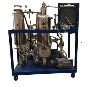 Máquina purificadora de aceite de cocina de alta regeneración planta de aceite/máquina de filtración de aceite de cocina sucio de acero inoxidable