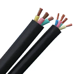 60227 Iec 02 Rv kablosu 300/500V PVC yalıtımlı 227 IEC 53 RVV kablosu esnek kontrol kablosu tel fiyatı 2.5mm 6mm 3 çekirdek 12 çekirdekli