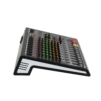 ELM BL-8 Mixeur audio 8 canaux compact avec interface USB pour fonction DSP 256, plage de fréquences 18Hz-20kHz
