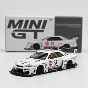 Modèle de voiture miniature professionnel Minigt Diecast 1:64 ER34 Liberty Walk <span class=keywords><strong>GTR</strong></span> 1059 en métal durable de haute qualité, modèle de voiture RC de qualité professionnelle - Product Image 1