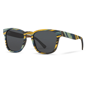 Occhiali da sole in legno colorato polarizzati UV400 Design del marchio <span class=keywords><strong>di</strong></span> moda Unisex unico regalo occhiali da vista per <span class=keywords><strong>uomo</strong></span> e donna - Product Image 2