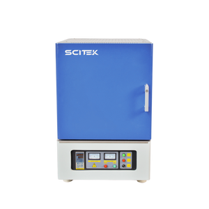 Horno de Atmósfera de Vacío de Acero Inoxidable 310S SCITEK MF-10-7P 1100, Temperatura Máxima a Corto Plazo, Termopar Tipo K - Product Image 4