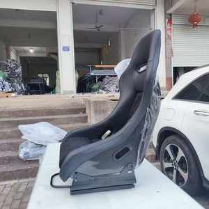 Asientos de Competición de Fibra de Carbono Ligeros de Alta Calidad para <span class=keywords><strong>Porsche</strong></span> <span class=keywords><strong>911</strong></span> Carrera 4S 997.1 997.2 GT2 <span class=keywords><strong>GT3</strong></span> RS, Completamente en Cuero - Product Image 2