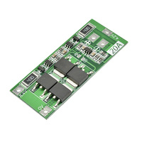Carte de protection de batterie Li-ion 2S 20A PCB BMS pour moteur de perceuse à courant 20A, module de cellules Lipo 8V 9V amélioré