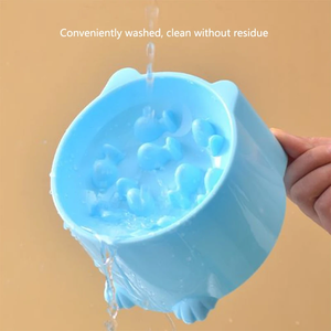 Tazón de comida lenta para perros, tazón pequeño antiasfixia para gatos y perros, diseño de protección para el cuello, dispositivo de alimentación para gatos y perros, suministros para mascotas - Product Image 3