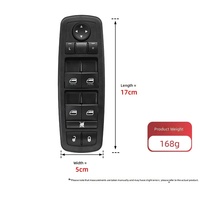 Interrupteur principal de lève-vitre de porte conducteur 68184802AA, pièce de rechange pour Jeep avec fonction de commande de rétroviseur