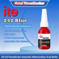 Fixateur de filetage 242 - 10 ml, force moyenne, bleu