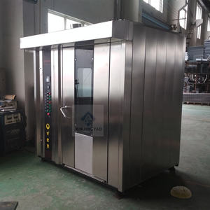 Grands fours de boulangerie pour la cuisson du pain, 50/100/200 kg, gaz, électrique, diesel, gaz, <span class=keywords><strong>four</strong></span> de boulangerie commercial, 16/32/68 plateaux, <span class=keywords><strong>four</strong></span> rotatif - Product Image 2