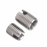 302 Stainless Steel Self Tapping Thread Inserts Slotted Internal External Thread Protectors Metric Right Hand National Standard