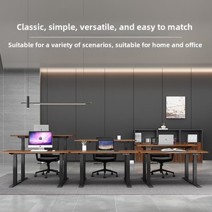 Pieds de bureau pliables intelligents, cadre de bureau électrique entièrement automatique en métal pour la maison, le jeu, le bureau et l'étude - Product Image 2