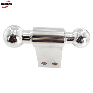 Balle de remorquage double en acier chromé, fournie par l'usine, compatible avec les attaches réglables en acier Razor, capacité 5000 lbs <span class=keywords><strong>pour</strong></span> remorques, pièce de rechange - Product Image 1