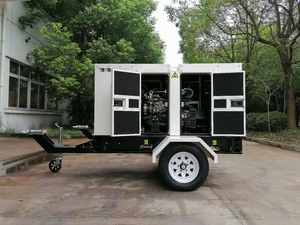 Giá Rẻ Và Đáng Tin Cậy Im Lặng Máy Phát Điện Diesel 20 Kw Với Electro Mạ Kẽm Bao Vây Và Điện Thoại Di Động Trailer - Product Image 2