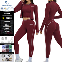 Ensemble de survêtement 3 pièces uni pour femme grande taille, respirant et doux, avec short de sport taille haute et détails avant, idéal pour le yoga et l'entraînement