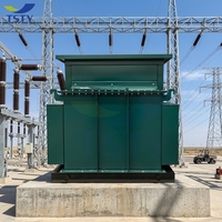 Transformador Industrial Trifásico de 13.8kv 500kva 1000kva, Estilo Americano, Montado sobre Plataforma, Clasificación IP53, Refrigeración ONAN/ONAF