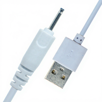 Câble de chargeur USB vers DC 2.0x0.6mm de haute qualité pour jouet sexuel adulte, vibrateur, haut-parleur de beauté