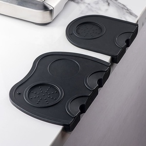 Custom Molded Food Grade <b>Silicone</b> Coffee Mat Coffee Machine Accessories Special Multi-Functional Storage Round Mat - Product Image 2