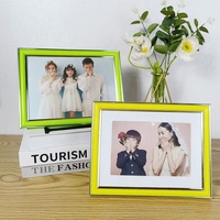 Enfants cadre photo en pvc maison décorative table et tenture murale cadre photo horizontal ou vertical
