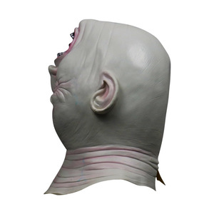 Masque en latex d'Halloween, tête de fantôme effrayante à l'envers, accessoires de fête - Product Image 3