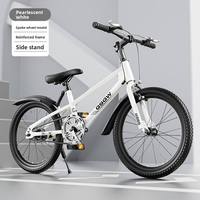 Vélo pour enfants, vélo de style montagne pour les élèves du primaire, pour les trajets quotidiens et les sorties en plein air, 20 pouces, cadre en acier au carbone, frein V double