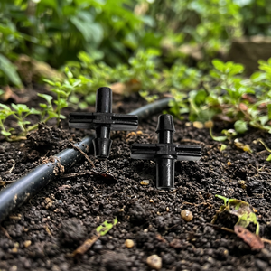 Raccord de Jardinage Écologique Viet Drip pour Tuyau PE, Connecteur de Tuyau en Plastique Vierge à Barb 7/8mm, Pression 1-4 Bars - Product Image 3